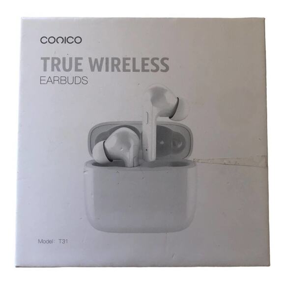 Conico True Wireless Ergonomic Comfortable Design Waterproof Sweatproof Earbuds - Picture 1 of 8
